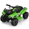 Costway 6V Kids ATV Quad Electric Ride On Car Toy Toddler with LED Light MP3